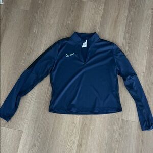 Nike Dark Blue Half-Zip Pullover